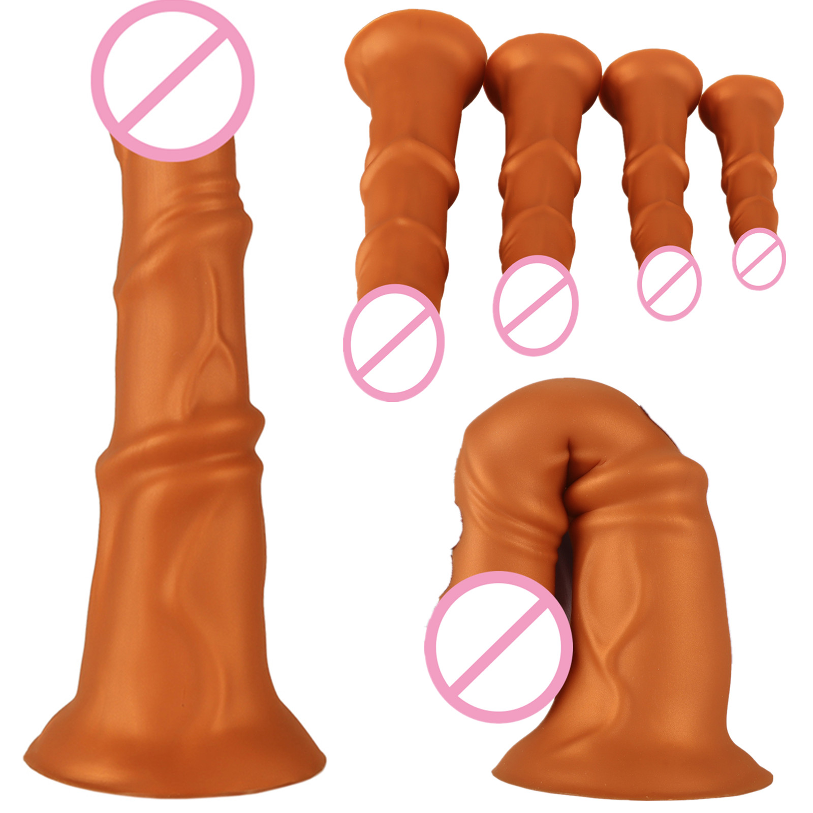 Lunge Line Horse - Große Lange Analdildos Sexspielzeuge 18+ Frauen