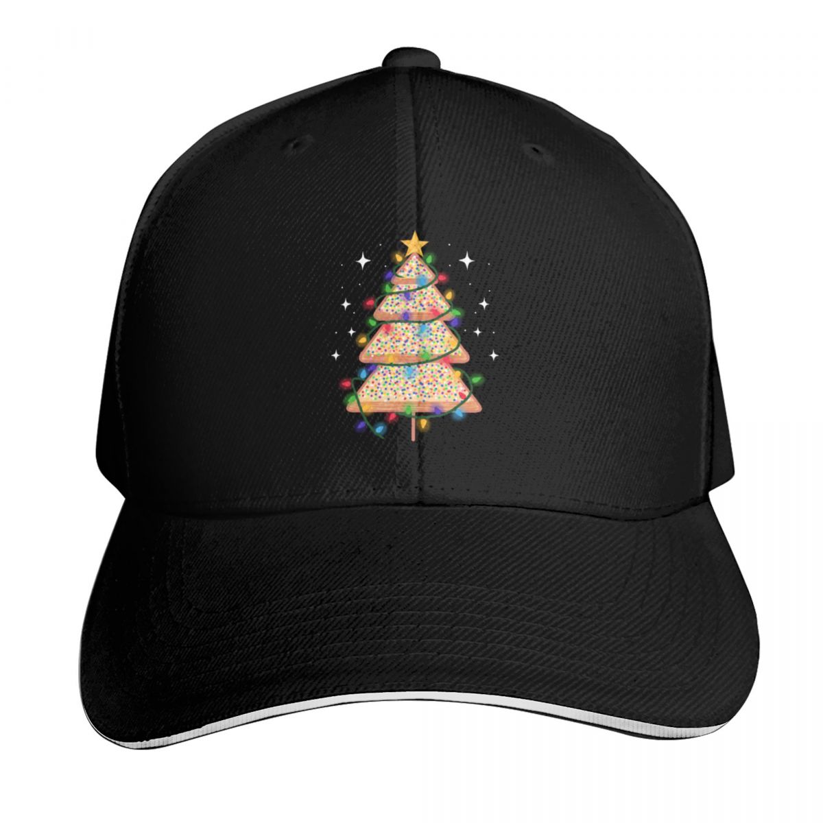 Outdoor Sport Festival - Extra festliche Feen-Weihnachts-Australische-Feen-Brot-Baseballkappe Weihnachten 2024 für