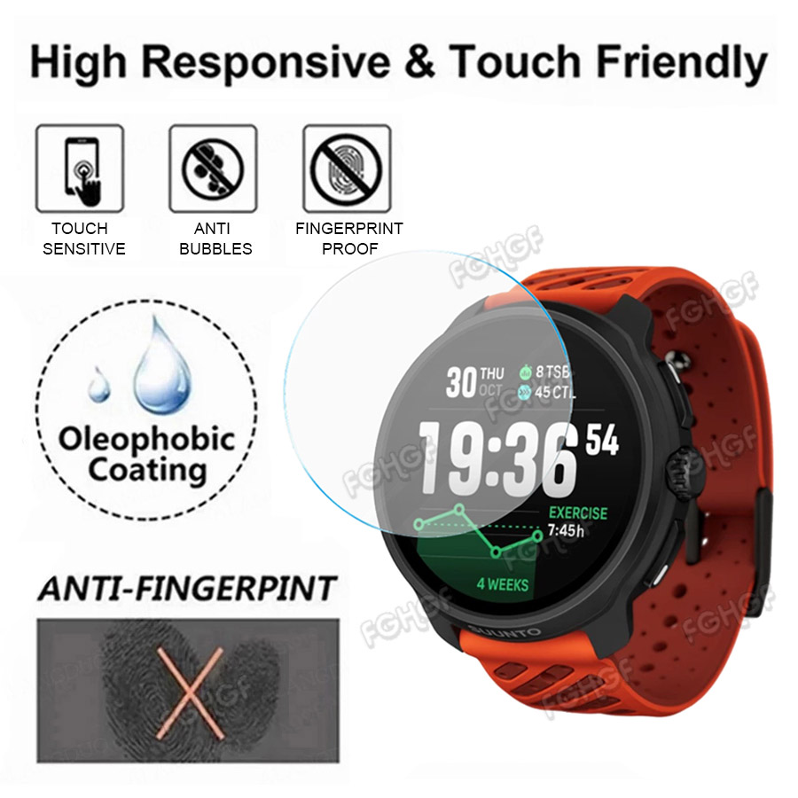 Outdoor Sport Smart Watch - Gehärtetem Glas Schutz Film Schutz Für