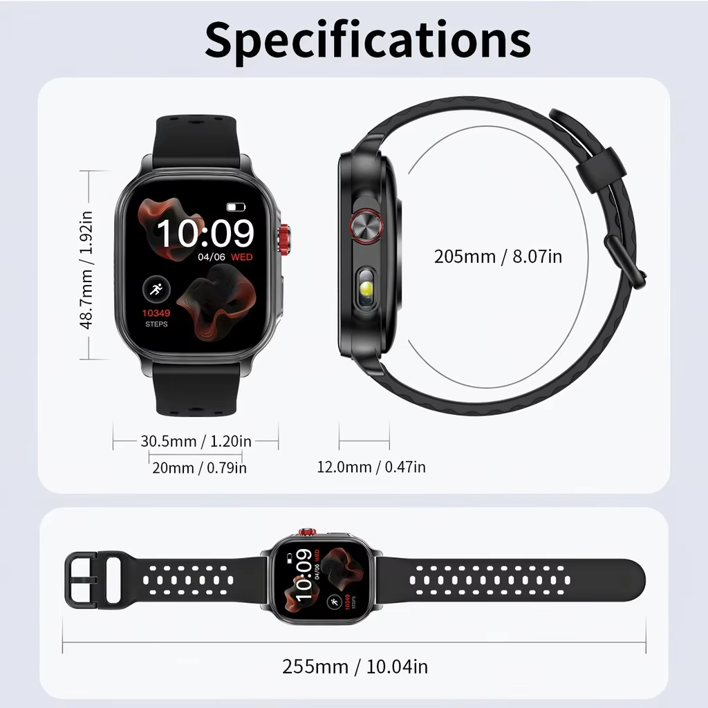 2026 Smartwatch 2,01'' Fitness – Outdoor Sport Smart Watch Bewertung und Preis